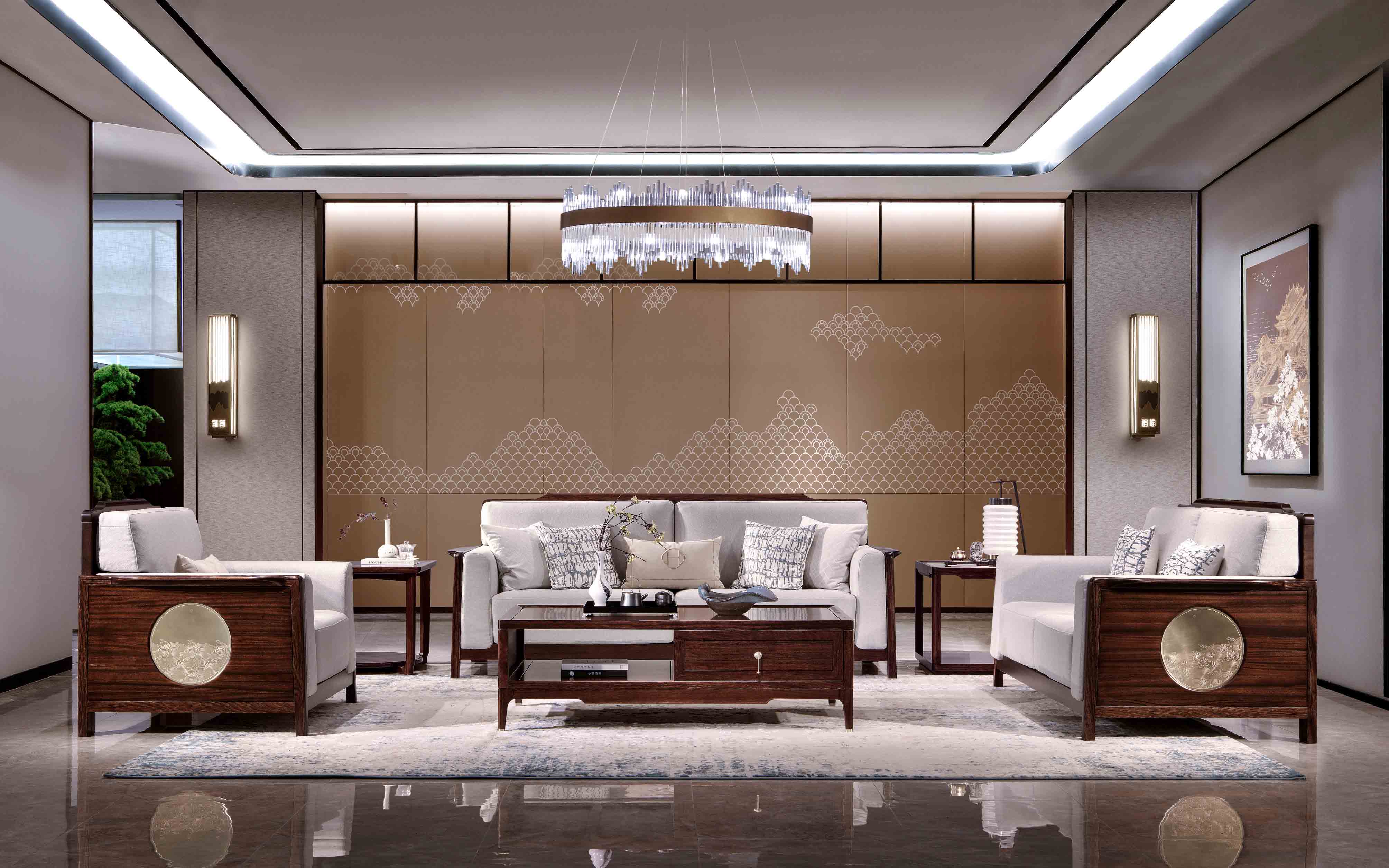 2021青岛国际家具展 | 新品播报,高林家具·鸿福系列,秉承传统文化